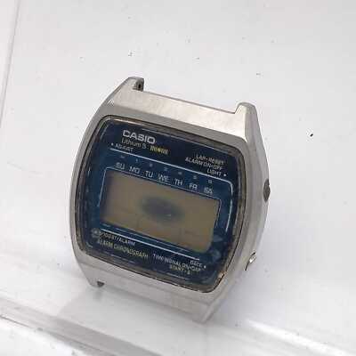 Casio A653 Module 80 Alarm Chronograph Quartz Vintage Watch For