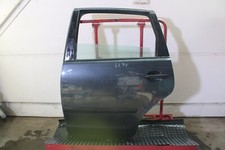 VW Polo 9N3 1.2l 12V 47kW Tür hinten links LC7V Blue Anthrazit Grau