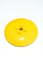 New Lego 1x Yellow Dish 6 x 6 Inverted (Radar) - Solid Studs 44375b