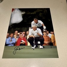 JACK NICKLAUS signed autographed 11X14 GOLDEN BEAR GOLF MASTERS BECKETT BAS LOA