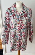 Tulchan Designer Floral Jacket-uk Size 16-exc. Cond.