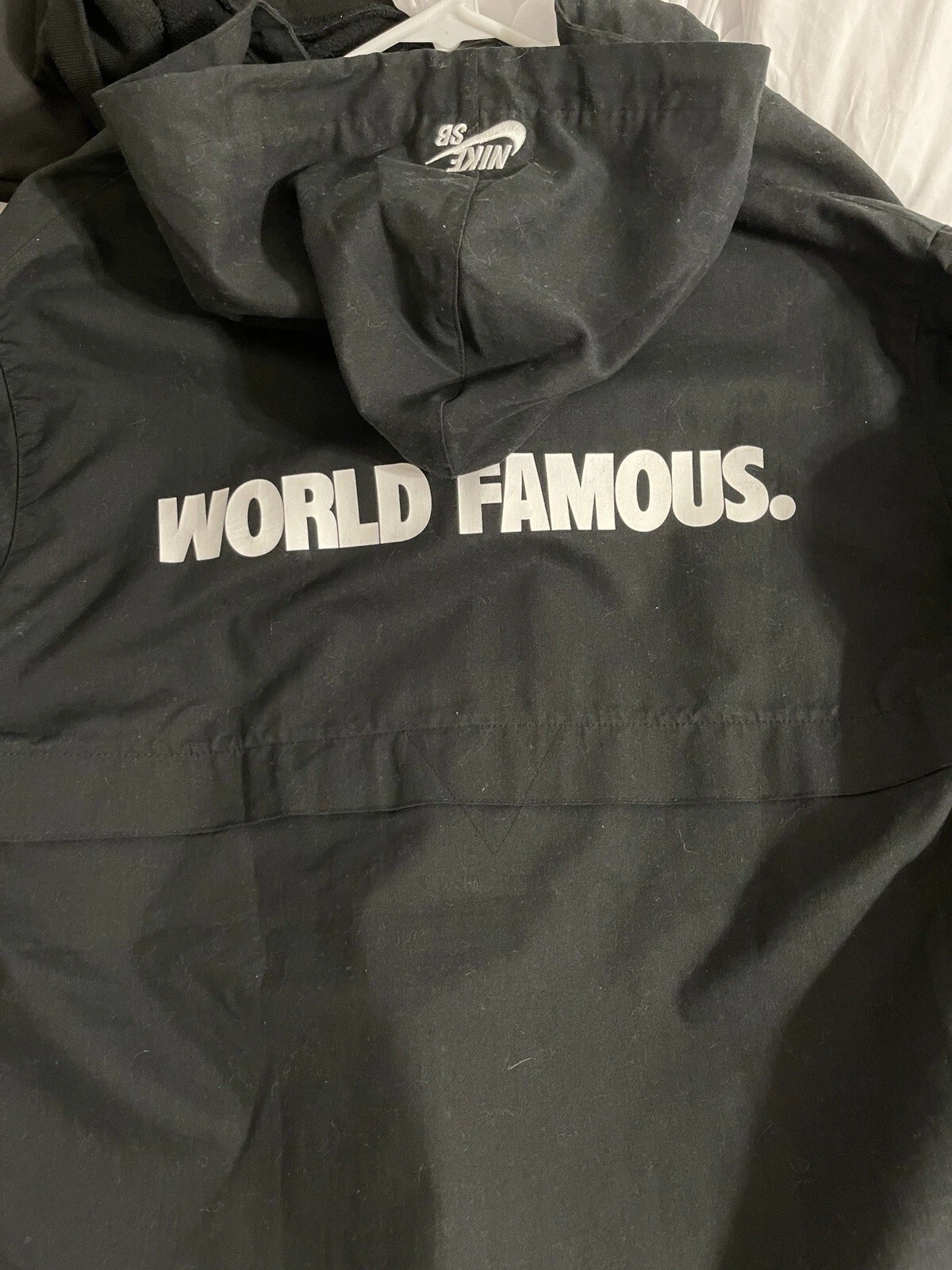 Neuf avec étiquettes pull Supreme X Nike SB veste anorak noir mondialement connu 2009 taille grande