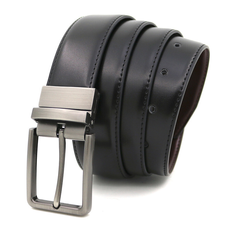 RIPVANWINKLE ナローベルト　2025SS 2025 Men Genuine Pin Buckle Belt Leather Strap Reversible
