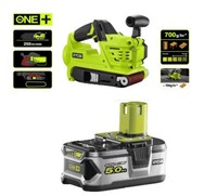Ryobi One+ 18 V Akku-Bandschleifer R18BS-0 Mit 1X 5,0 Ah Akku Ohne LadegeräT