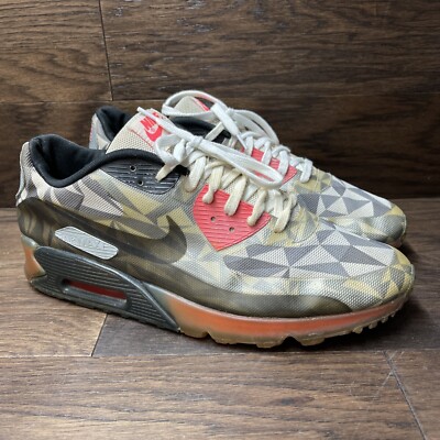 Nike Air Max 90 Ice Dark Grey Mens Size 13 Black Infrared 631748-006