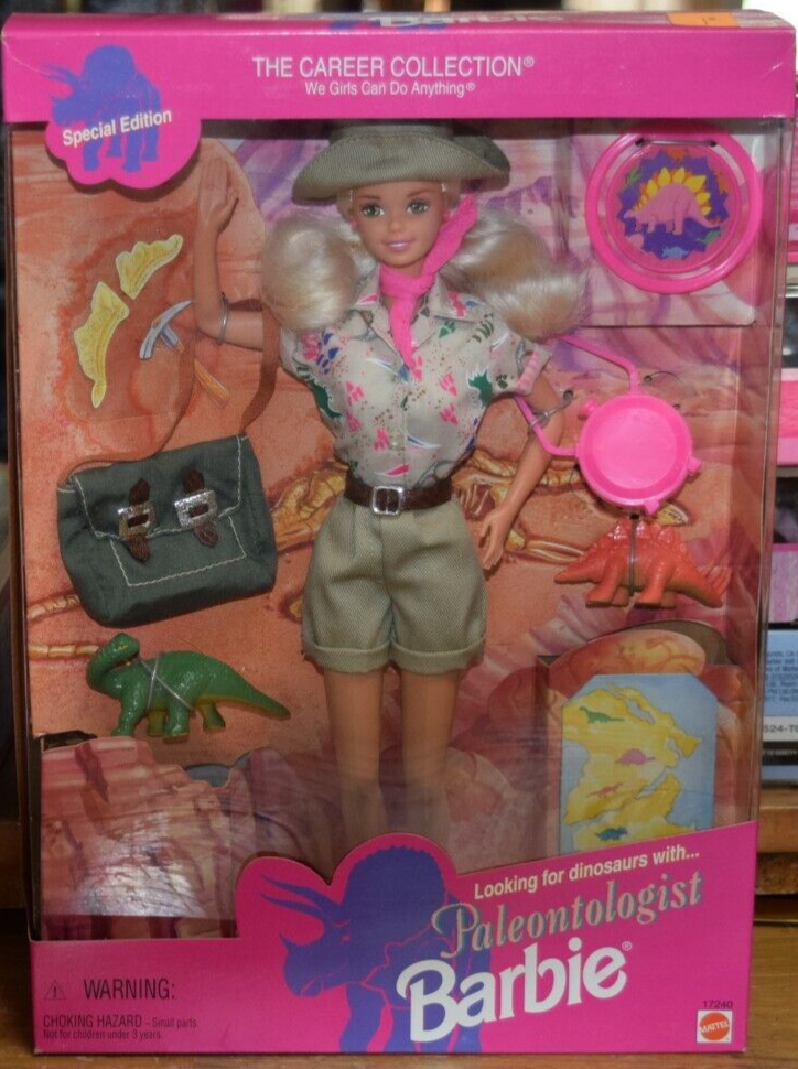 Vintage Sealed Barbie 1996 The Career Collection Paleontologist eBay