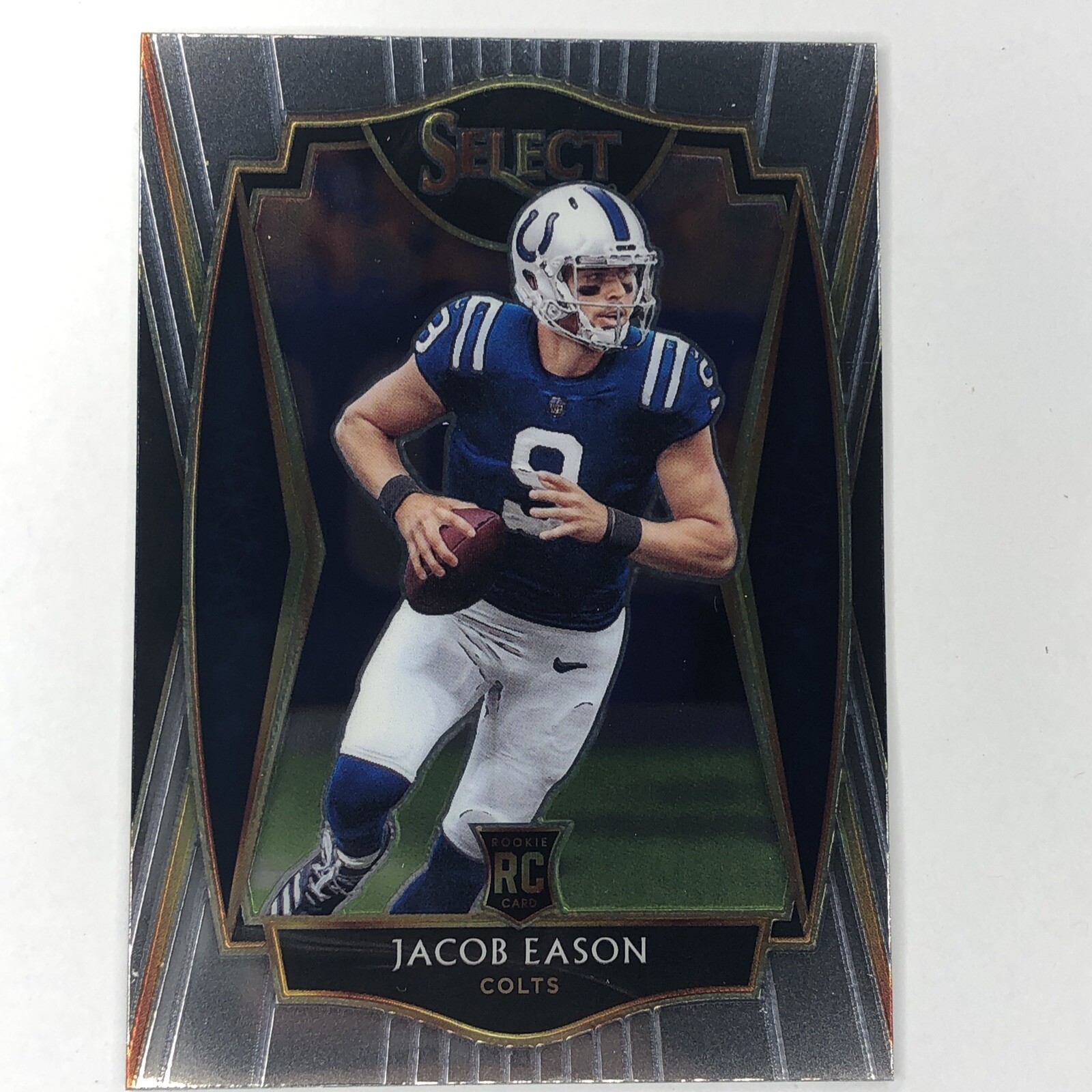 2020 Panini Select Jacob Eason #148 Premier Level RC Rookie Card Indianapolis Co