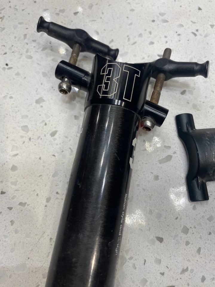 3T doric-team 碳纤维座柱山地自行车 31.6 X 350 公路山地自行车 — 第 3/4 张图片