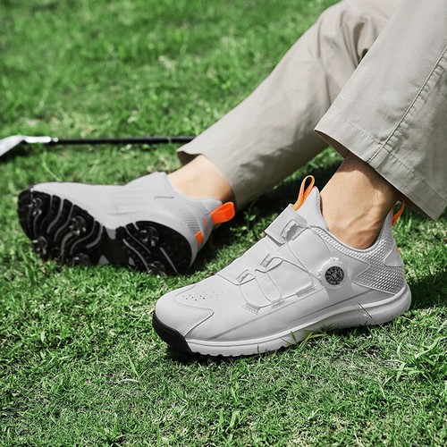 Professionelle Männer Golfschuhe Schnellschnürung Soft Golf-Trainings-Turnschuhe - Picture 15 of 20