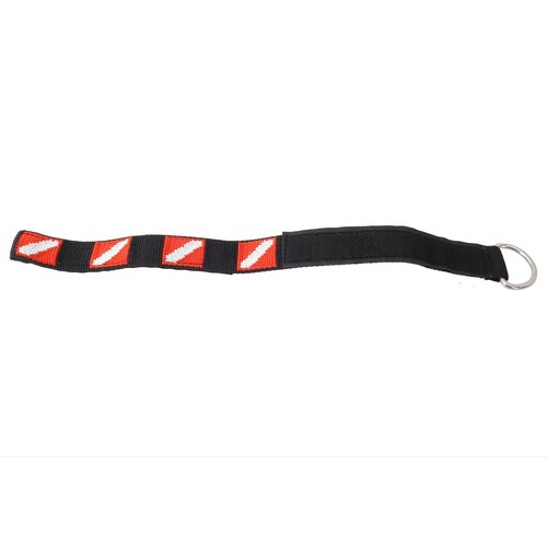 Adjustable Scuba Diving Wrist Strap Lanyard Webbing Band With Metal D-Ring - Picture 14 of 24