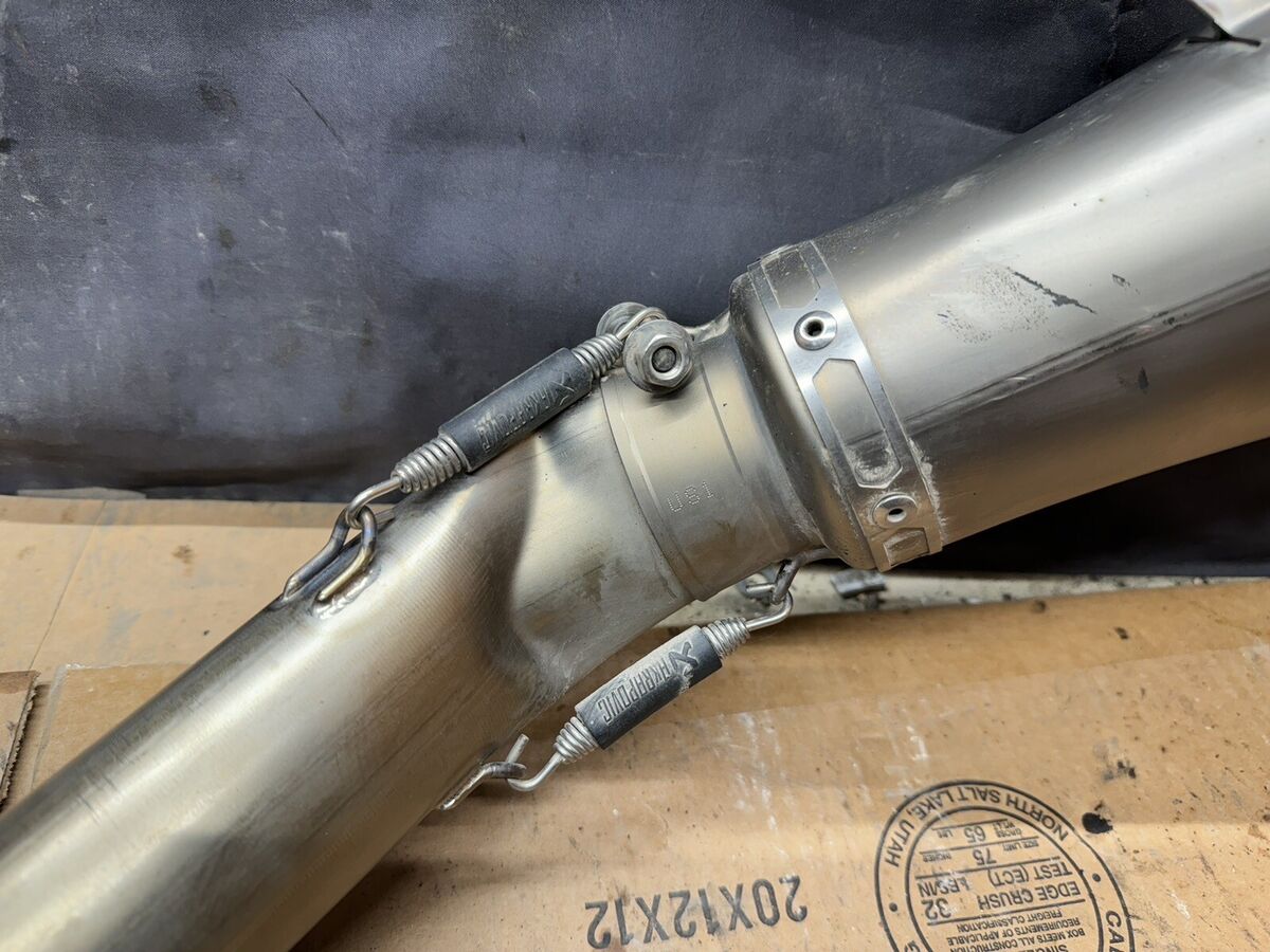 08-10 KAWASAKI NINJA ZX10R ZX10 AKRAPOVIC FULL TITANIUM 08-10 KAWASAKI NINJA ZX10R ZX10 AKRAPOVIC FULL TITANIUM