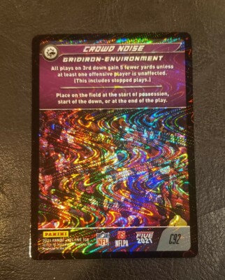 2021 Panini NFL Five Crowd Noise Swirl-o-rama #C92