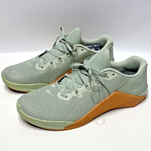 Nike Metcon 5 Light Green Training Shoes Sneakers Men’s Size 11.5 Minimal Wear