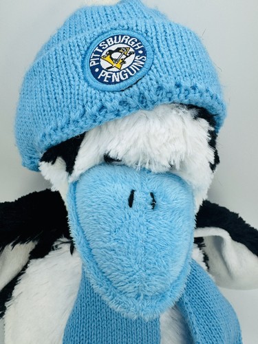 Peluche NHL Pittsburgh Penguins Pingüino Azul Peluche Oficial 12"" - Imagen 5 de 10