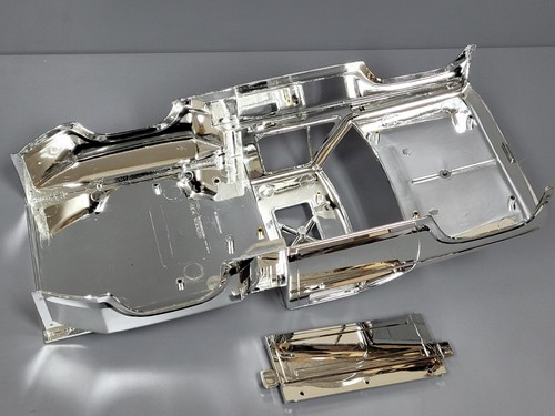 "One of a Kind" Tamiya 1/10 Blackfoot R/C Ford F-150 Chrome Plated Plastic Body - Picture 19 of 22
