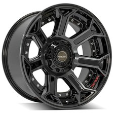 4play Dodge Jeep Ram Dual 5 Lug 4p70 22x10 Black Wheel 4play Dodge Jeep Ram Dual 5 Lug 4p70 22x10 Black Wheel