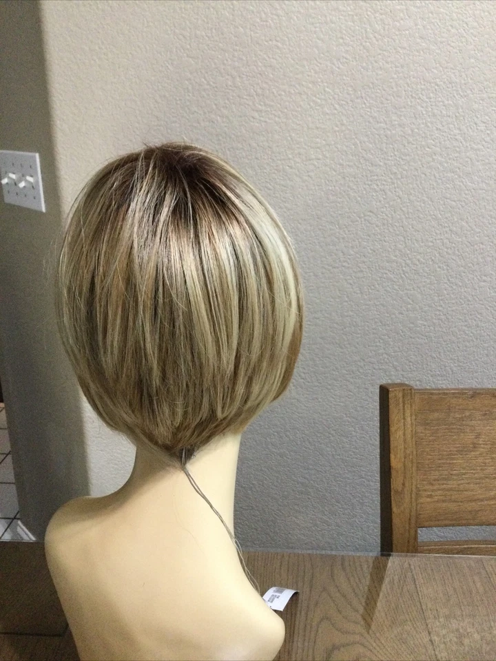 Peluca Hairdo WISPY CUT Pixie Corta HD, SS14/88 Enraizada Dorado Trigo Rubio Foto 4 de 4