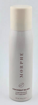 Morphe Coconut Bliss continuous setting mist 2.8 oz New
