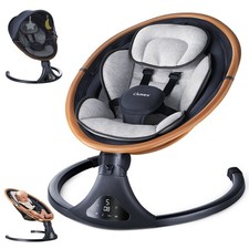 LAREX Baby Swing II Infant Swing Electric Toddler Baby Rocker Portable