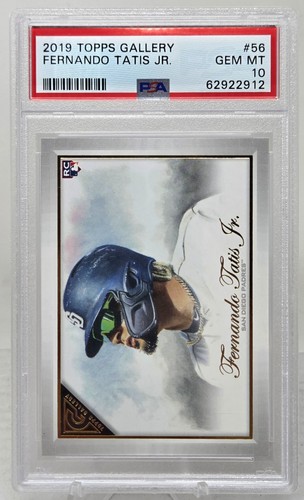 2019 Topps Gallery FERNANDO TATIS JR. Rookie Card PSA 10 Gem Mint