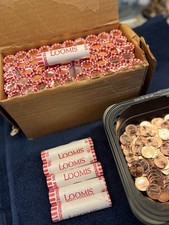 2023 P PENNY FULL BOX LINCOLN CENTS- 50 ROLLS! 🔥 OBW BU RED GEM !!  LOOMIS