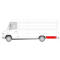 InnenkotflüGel Radhausschale Hinten Links FüR Mercedes-Benz Vario