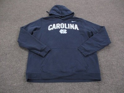 North Carolina Tar Heels Hoodie Sweatshirt Mens XL Blue Nike Pullover Football