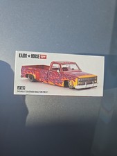 2024 Mini-GT Kaido House CHEVROLET SILVERADO Dually On Fire V1 SEALED #KHMG127