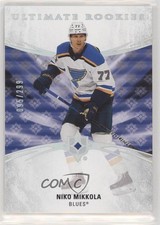 2020 Upper Deck Ultimate Collection Rookies 95/299 Tier 1 Niko Mikkola #119 um0