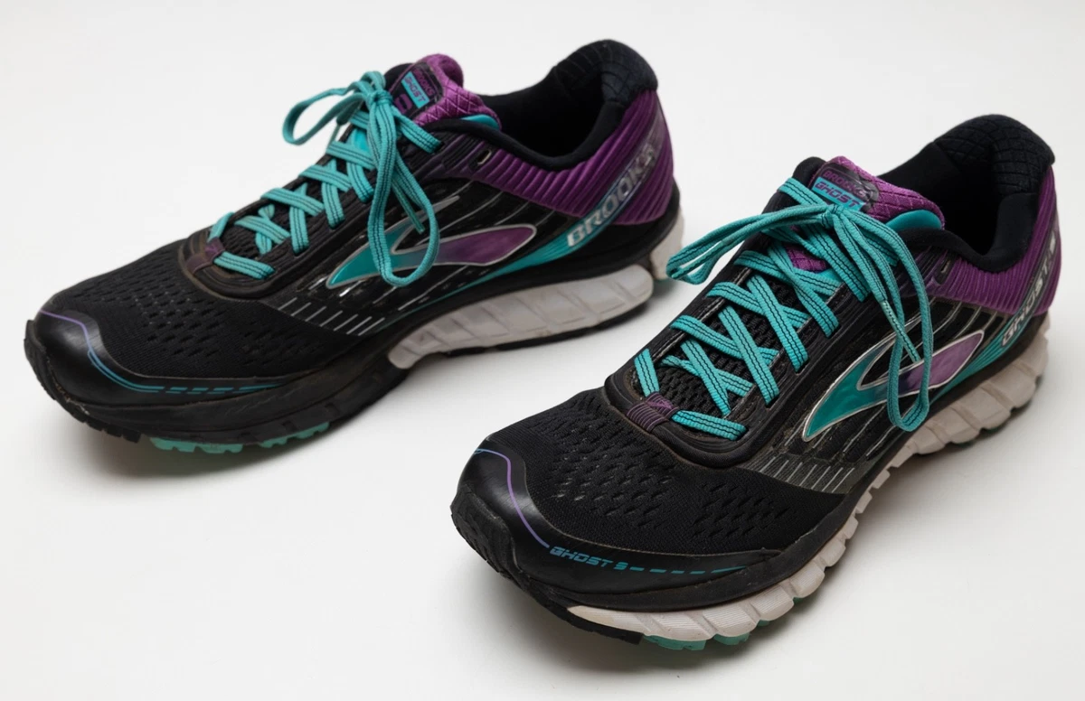 Brooks Ghost 9 Black/Purple for sale | eBay
