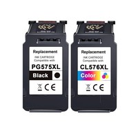 PG-575XL CL-576XL FüR Canon Druckerpatrone 575 576 Pixma Ts3550I Tr4755I Tr4750I
