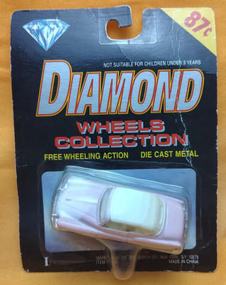 Diamond Wheels Collection #9000A Woolworth 1:64 Buick Pink