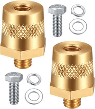 2 Packs Battery Terminal Connectors Set, Auto Battery Post Terminals Post Adapte