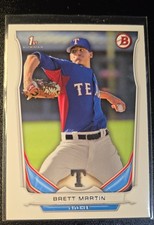 2014 Bowman Draft - Brett Martin #DP116 (RC)