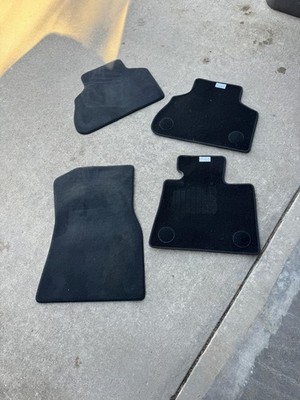   2019-2025 BMW X5 G05 OEM Black Carpet Floor Mats Set 4 pc