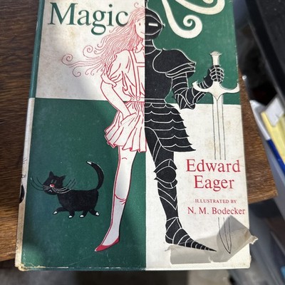 Half Magic by Edward Eager (Hardcover, 1955) DJ