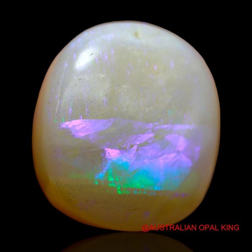 14.00 Cts Natural Fire Opal Gemstone Necklace Making Oval Cabochon 17x15x7 mm - Picture 3 of 11