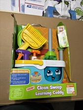 Clean Sweep Learning Caddy Kids Mop and Broom Cleaning Toy Set for Ages 3-5 G48