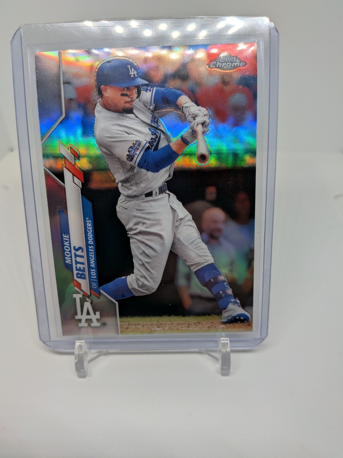 2020 Topps Chrome #100 Refractor Mookie Betts