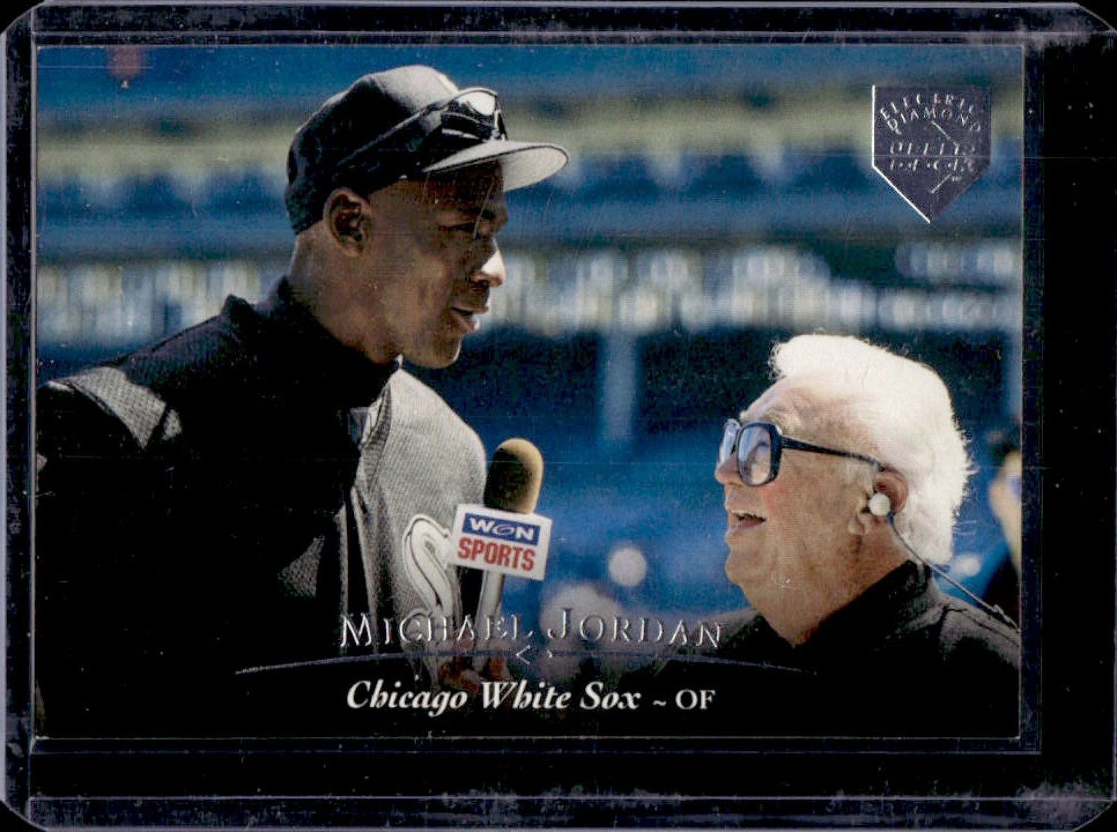 1995 Upper Deck Michael Jordan Electric Diamond #200 White Sox