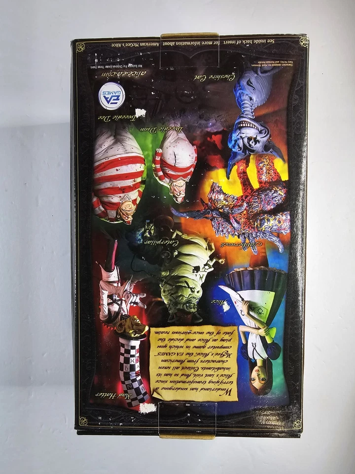 Figura de acción American McGee’s Alice White Rabbit EA Games variante Black Rabbit Foto 4 de 4