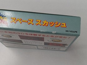 [Rare] Space Squash Virtual Boy VB Box Manual, Coconuts Japan, A4728