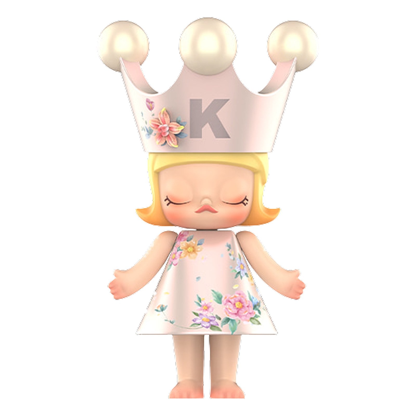 Pop Mart Mega Royal Molly Velvet Flower 400% Designer Art Toy Figure Collectible