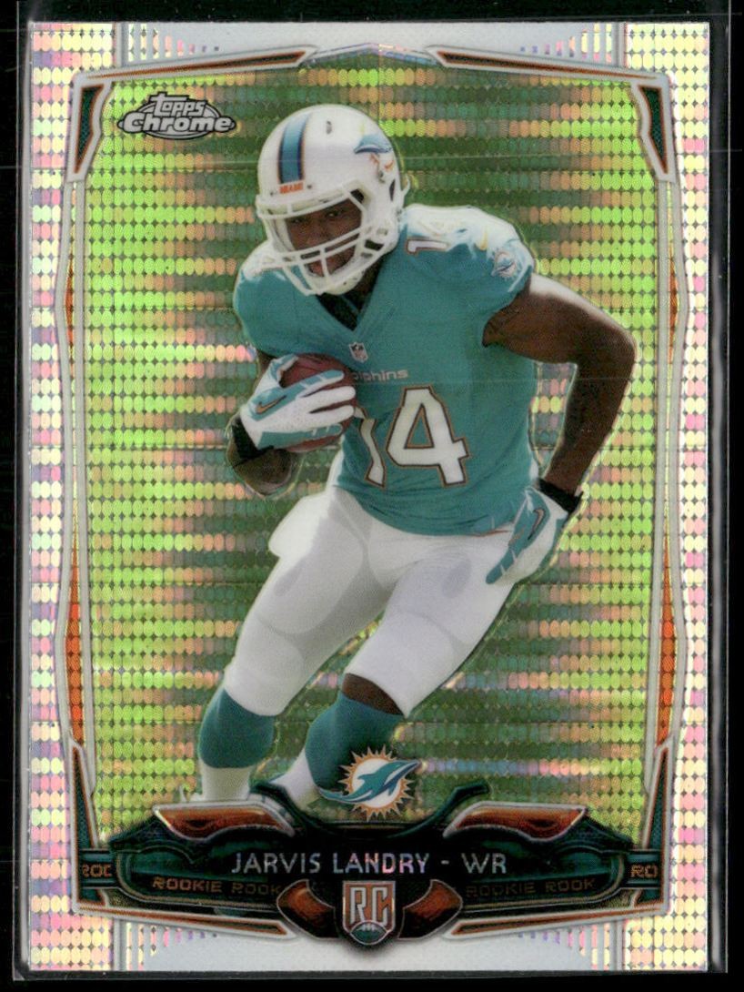 2014 Topps Chrome Pulsar Jarvis Landry Rookie Miami Dolphins #177