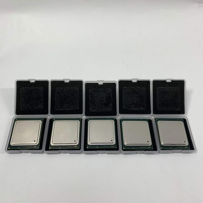 Lot of 5 Intel E5-2670 2.60GHz 8 Core SR0KX 16 Thread LGA 2011