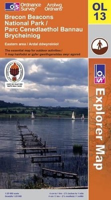 Brecon Beacons National Park: Eastern Area (OS Exp by Ordnance Survey 0319237176
