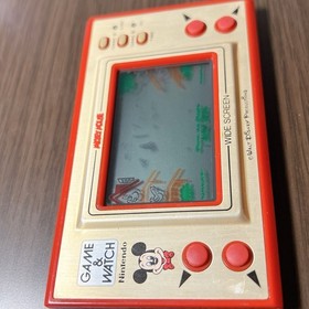 NINTENDO GAME AND & WATCH Mickey Mouse 1981 Wide Screen From Japan Very Rare