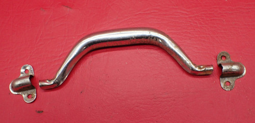 VINTAGE Luggage Tool Box Chrome METAL Replacement Handle