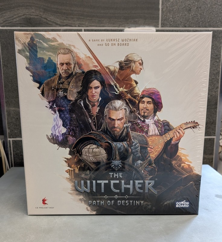 The Witcher: Path Of Destiny Deluxe Edition Board game BRAND NEW SEALED
