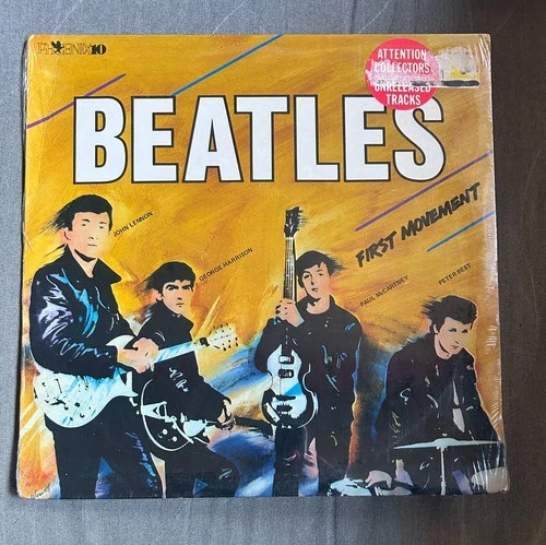 Beatles set of 3 early recording LPs all factory sealed